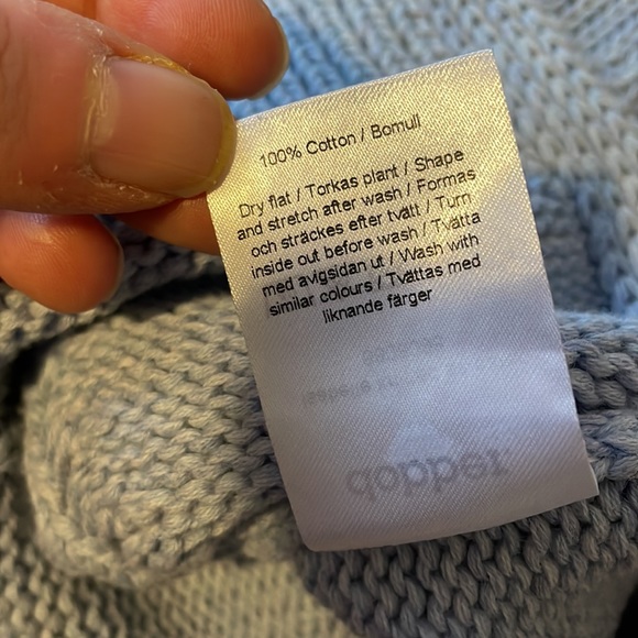 Sweater light blue - Picture 6 of 9